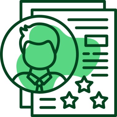  Deneyimli iş adamları simgesi, vektör illüstrasyonu