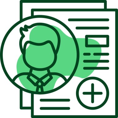 Yeni iş adamları simgesi, vektör illüstrasyonu