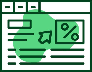 Yediğimiz simge, vektör illüstrasyonunda r 'ye tıklayın 