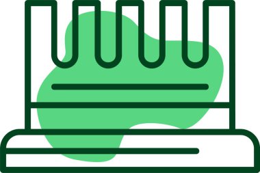  Beni keskinleştir, vektör illüstrasyonu 