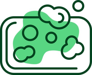 sabun simgesi, vektör illüstrasyonu 