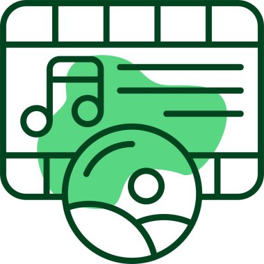 Ortam simgesi, vektör illüstrasyonu 