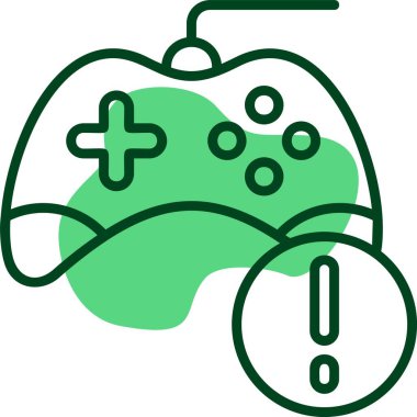  oyun simgesi, vektör illüstrasyonu 