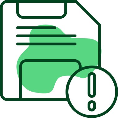  Simgeyi, vektör illüstrasyonunu kaydet 