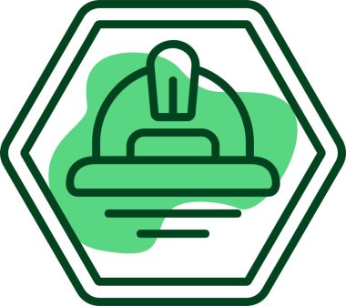 Güvenlik Web simgesi vektör illüstrasyonu