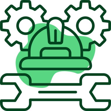 İşçi Bayramı Festivalleri web simgesi vektör illüstrasyonu