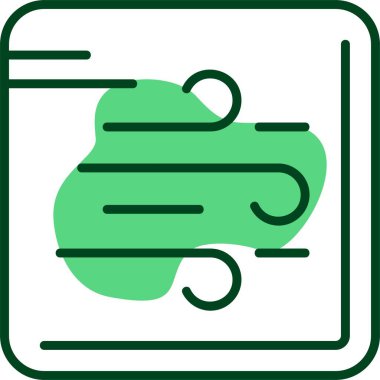 Rüzgar web simge vektör çizim