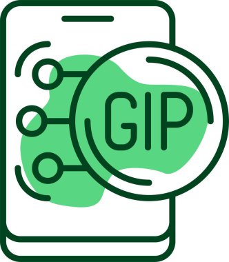 Gibraltar Pound Web simgesi vektör illüstrasyonu