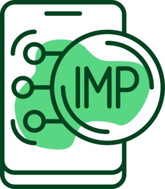 Man Pound Web ikon vektör illüstrasyonu adası