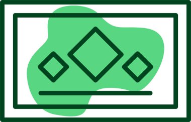 Business Card web simgesi vektör çizimi