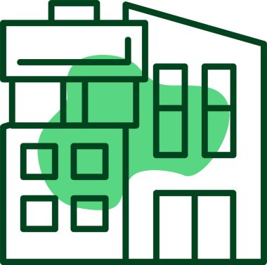 İş oluşturma web simgesi vektör illüstrasyonu