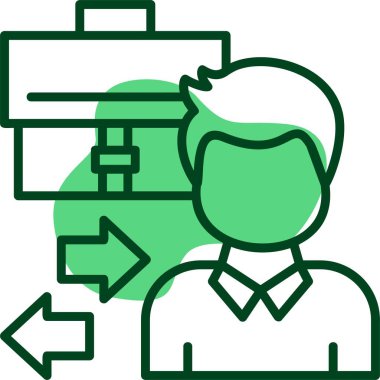  Tüketici web simgesi vektör illüstrasyonuna iş