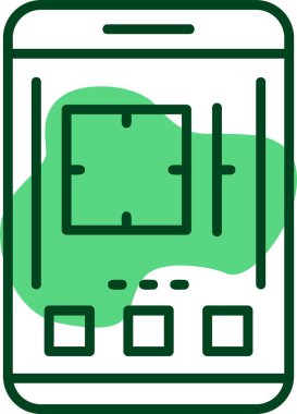 Kamera web simge vektör çizim