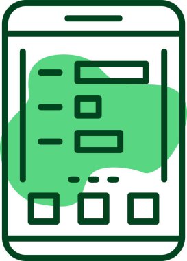 İstatistik web simgesi vektör illüstrasyonu