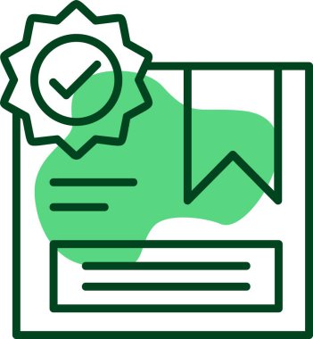 Önerilen ağ simgesi vektör illüstrasyonu