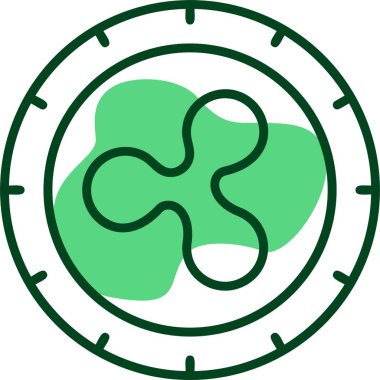 Dalgalanma Web simgesi vektör illüstrasyonu