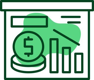 Durgunluk web simgesi vektör illüstrasyonu