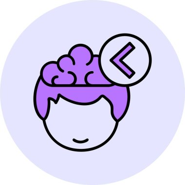 Sembol Tersine Ağ ikonu vektör çizimi