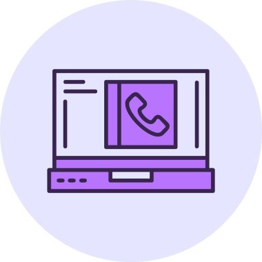 Kişi web simgesi vektör illüstrasyonu