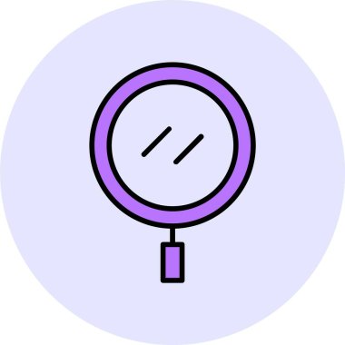 arama web simgesi vektör illüstrasyonu