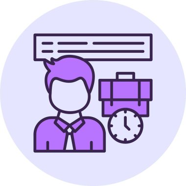 Esneklik web simgesi vektör illüstrasyonu