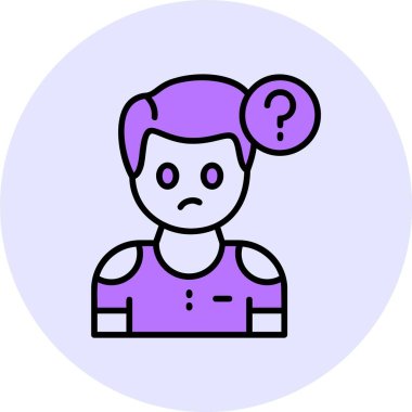 Karışıklık Ağ ikonu vektör illüstrasyonu