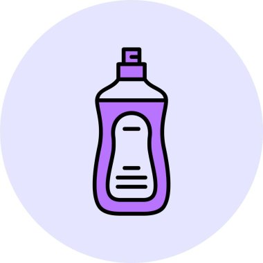 Tabak sabunu simgesi, vektör illüstrasyonu 