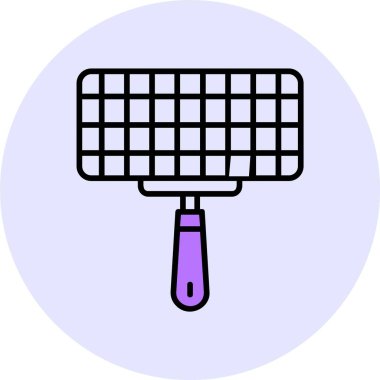 Izgara yap. Web simgesi basit illüstrasyon