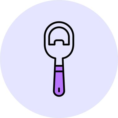 Açıcı ağ simgesi vektör illüstrasyonu 