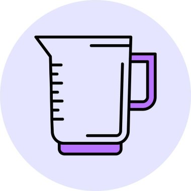 Atıcı ağ simgesi, basit vektör illüstrasyonu