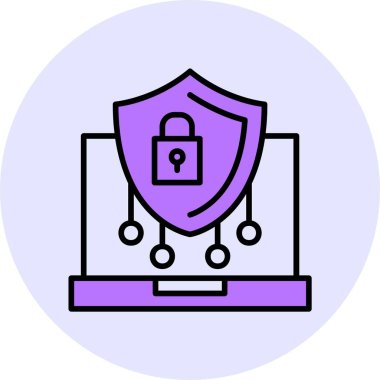  dizüstü bilgisayar kutsal kişilerin resmi, basit vektör çizim