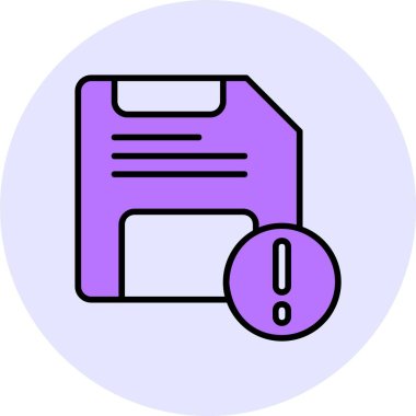 Web simgesini, basit vektör illüstrasyonunu kaydet