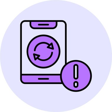 Web simgesi, basit vektör illüstrasyonu