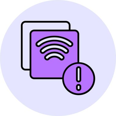 Ekran yansıtma web simgesi basit tasarım