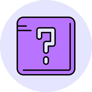 Soru işareti vektör illüstrasyonu