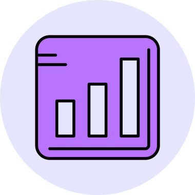  Sinyal kuvvet simgesi, basit vektör illüstrasyonu