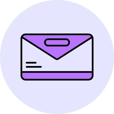 e- posta simgesi vektör illüstrasyonu 