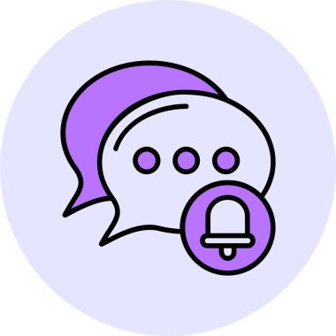 Sessiz kip web simgesi, basit vektör illüstrasyonu