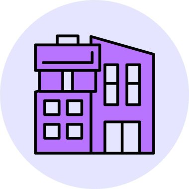 İş oluşturma web simgesi, basit vektör illüstrasyonu