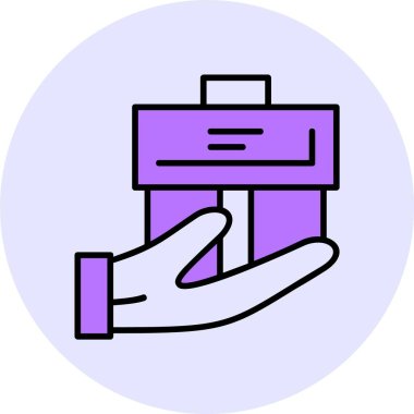 Devir Ağ simgesi, basit vektör illüstrasyonu