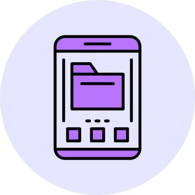 dizin web simgesi, basit vektör illüstrasyonu