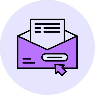 Newsletter Üyelik Ağı simgesi, basit vektör illüstrasyonu