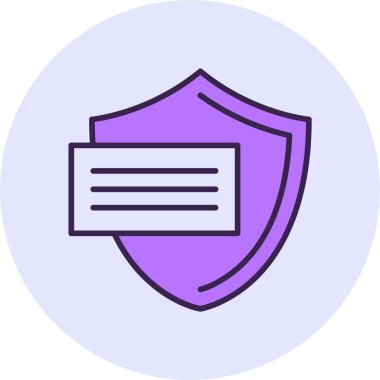 Vergi kaçırma web simgesi, basit vektör illüstrasyonu