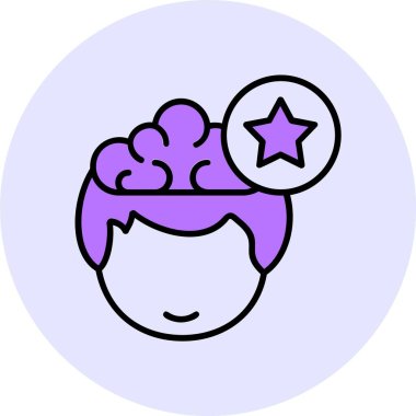 Favori web simgesi vektör illüstrasyonu