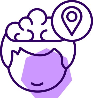 Location web icon, simple vector illustration