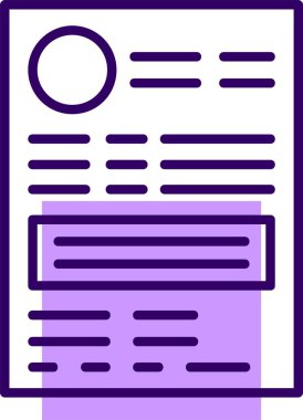 Web simgesi, basit vektör illüstrasyonuna devam et