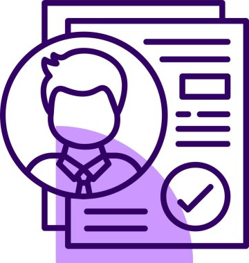 Kabul web simgesi, basit vektör illüstrasyonu