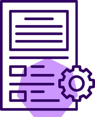 Yatılı web simgesi, vektör illüstrasyonu