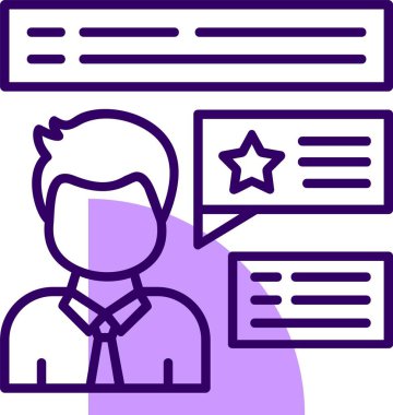  Geri besleme simgesi vektör illüstrasyon tasarımı