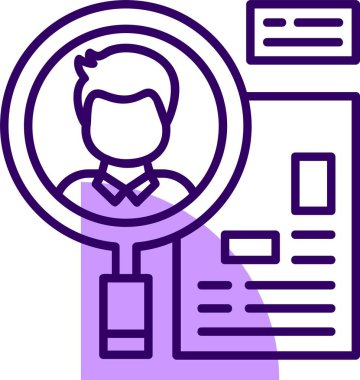 Web Denetim simgesi vektör illüstrasyonu